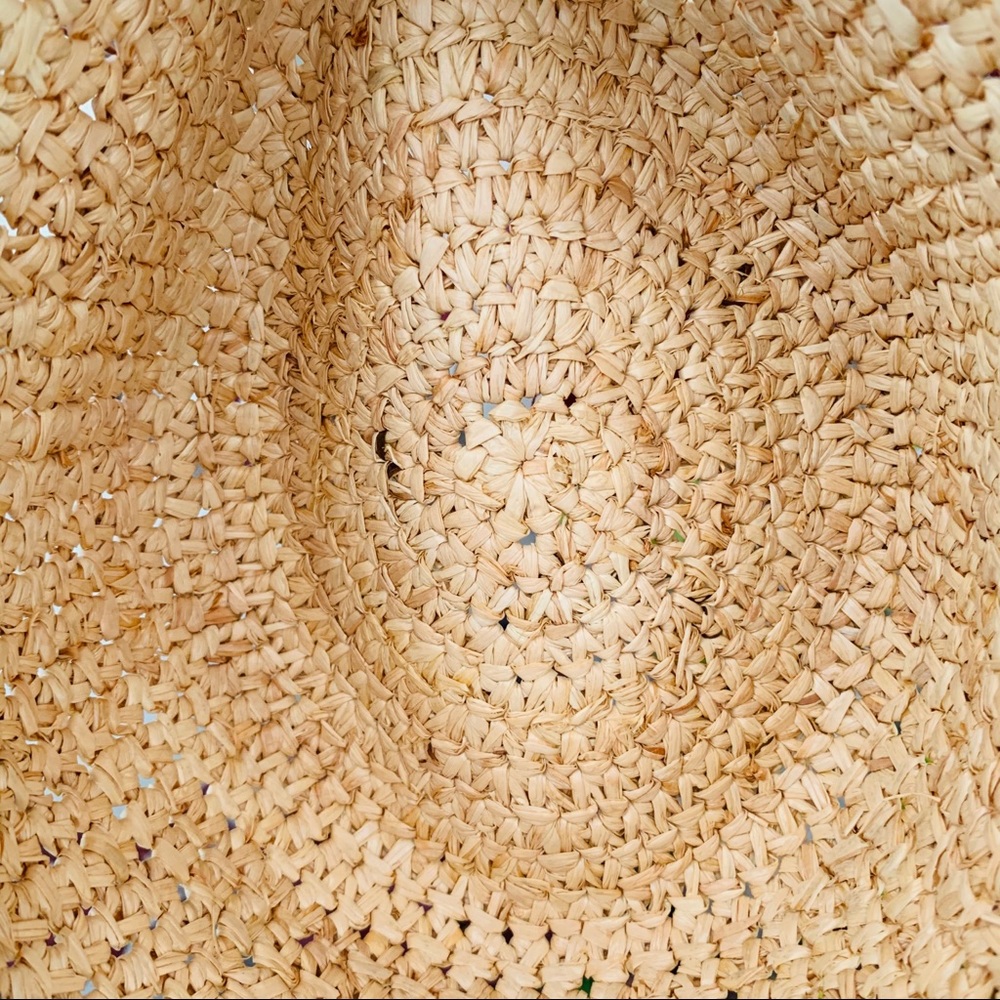 Anthro Tracy Watts New York Straw Straw Fedora Hat - Picture 15 of 16